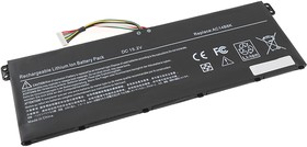 Фото 1/5 Аккумулятор OEM (совместимый с AC14B8K) для ноутбука Acer C730, E3-111, V5-132 15.2V 48Wh (3220mAh) черный