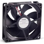 09225SE-12Q-FT-DW, DC Fans Tubeaxial Fan, 92x92x25mm, 12VDC, 64.9CFM, 3W, 40dBA ...