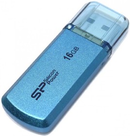 Фото 1/5 Флеш Диск Silicon Power 16Gb Helios 101 SP016GBUF2101V1B USB2.0, blue