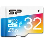 Флеш карта microSDHC Silicon Power SP032GBSTHBU1V10 32Gb Class 10