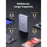 Портативное зарядное устройство Ugreen PB206 Space Gray (15086)