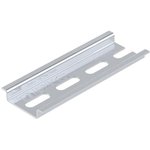 02140R-RET10, OMEGA 35x7.5. 1000 mm perforated DIN rail.