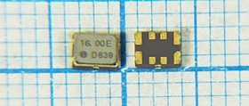 Термокомпенсированный Генератор кварцевый 16МГц, 2.5ppm/-30~+85C; гк 16000 \VCTCXO\SMD03225C8- 4\SIN\2,8В\DSA321SC\