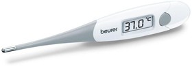 Фото 1/9 Термометр электронный Beurer FT15/1 белый/серый