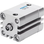 ADN-32-10-I-P-A, Pneumatic Cylinder - 536279, 32mm Bore, 10mm Stroke, ADN Series, Double Acting
