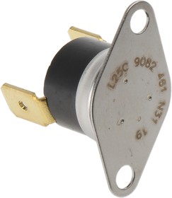 Фото 1/3 2455R 9082-461 L25C, Bi-Metallic Thermostat, Opens at +25°C, Closes at 15°C, +150°C Max, SPST NC, Automatic Reset, Bracket Mount