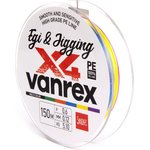Леска плет. LJ Vanrex EGI & JIGGING х4 BRAID Multi Color 150/012 LJ4108-012