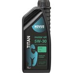 Моторное масло NOVUS TITAN 5W-30, (PAO+Ester) A3/B4, 1 л TIT201801