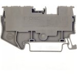 VPR-2.5-TWIN-GY, Pass-through terminal, push-in terminal, 3 connection points ...