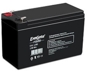 Фото 1/6 Exegate EP129860RUS Аккумуляторная батарея HR 12-9 (12V 9Ah 1234W, клеммы F2)