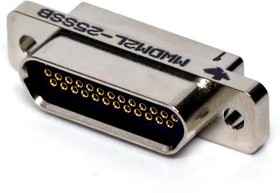 MWDM2L-25SSB, D-Sub Micro-D Connectors MICRO D