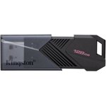 DTXON/128GB, Флэш-диск 128 Gb USB 3.2 Kingston DataTraveler Exodia M чёрный