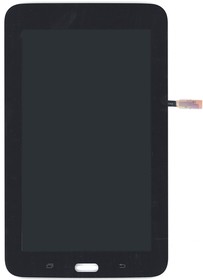 Фото 1/2 Дисплей (экран) в сборе с тачскрином для Samsung Galaxy Tab 3 7.0 Lite SM-T113 черный