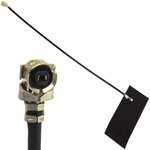 FPC P4015 GPS IPEX-1 10cm, Внутренняя малогабаритная GPS антенна FPC P4015, кабель RG1.13, разъем IPEX-1, 10см, 40x15, усиление 3 дБи, 15