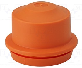 EDKF-32, Grommet; elastomer thermoplastic TPE; orange; 8?23mm; IP65,IP66
