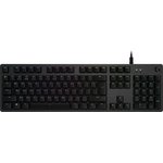 920-009351, Logitech Gaming Keyboard G512 Carbon GX Brown, Клавиатура