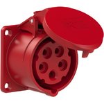 Розетка встраиваемая 16А 400V 3P+N+E IP44 315-6