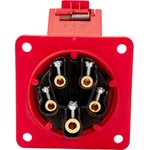 Розетка встраиваемая 16А 400V 3P+N+E IP44 315-6