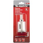 726303, Сверло алмазное по керамограниту, 30 х 67 мм, 3-гранный хвостовик