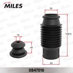 Отбойник+пыльник амортизатора MILES DB47016 (D18mm/L48mm)