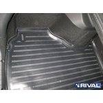 Коврик в багажник Lada Granta I (2191) 2013- лифтбек полиуретан чёрный RIVAL 16001003