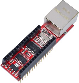 Фото 1/7 Mini ENC28J60 Ethernet Shield модуль расширения для Arduino Nano