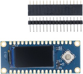Фото 1/4 CORE ESP32 C3 Air101-LCD плата отладочная на ESP32 (with LCD, serial chip, support IDE)
