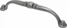 Ручка ZA0460 128 мм, античный никель DAN 69418