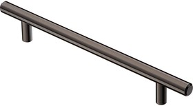 Ручка-рейлинг ?12 мм, 160 мм, черный хром R-3020-160 BN