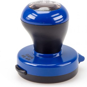 HR40 ручная оснастка для печати с подушкой д40 мм СИНИЙ корпус 121100020