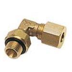 0199 08 10, 0199 Series Elbow Threaded Adaptor, G 1/8 Male to Push In 8 mm ...