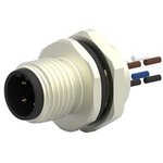 T4171210004-001, Straight Male 4 way M12 to Unterminated Sensor Actuator Cable, 200mm