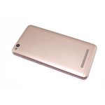 Задняя крышка для Xiaomi Redmi 4A розовая