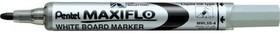 Маркер для досок с жидкими чернилами и кнопкой подкачки чернил Maxiflo черный, 4.0 мм MWL5S-A