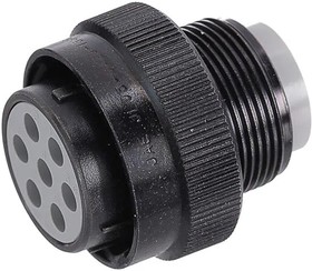 JL05-6A20-15SC-F0-R, Standard Circular Connector FEMALE 7POS STR PLUG HSG