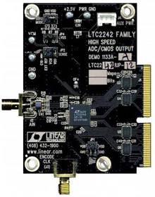 Фото 1/2 DC1133A-C, Data Conversion IC Development Tools LTC2240CUP-12 - CMOS OUT, VCC = 2.5V, 17