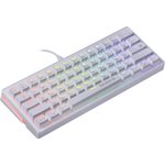 DEFENDER DEMIOS Игровая клавиатура белая (USB, TNT Brown, RGB подсветка, 61 кл. ...
