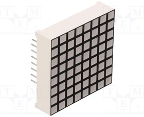 FYM-12883BUG-11, Дисплей: LED; матрица; 8x8; желто-зеленый; 20-60мкд; анод; 2-2,5В