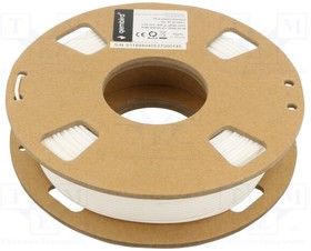 3DP-PLA1.75GE-01-W, Филамент: PLA; 1,75мм; белый; 190?220°C; 200г