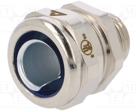 SLB3/8-M16X1.5, Концевой разъем прямой, Oрукава 16мм, латунь, MULTIFLEX SLB