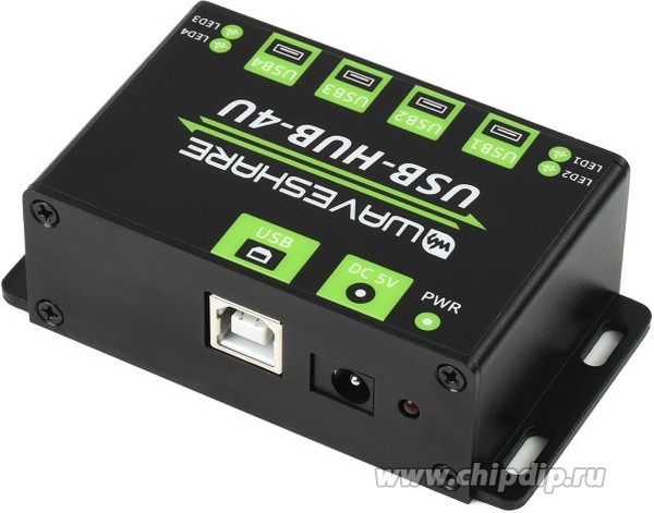 USB-HUB-4U-EU, USB-хаб, 4 x USB 2.0 – купить оптом и в розницу