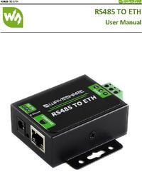 RS485 TO ETH (for EU), Преобразователь RS485 в Ethernet, Waveshare ...