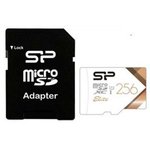 SP256GBSTXBU1V21SP, Флеш карта microSD 256GB Silicon Power Elite microSDHC Class 10 UHS-I (SD адаптер) Colorful