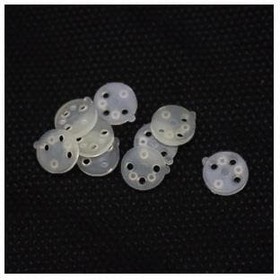 7717-22NG, Heat Sinks Semiconductor Mounting Pad for TO-5, Nylon, 3 Leads, Diameter 8.71mm