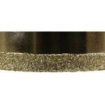 1055-10-4570 Коронка алмазная по керамограниту 45 х 70 мм,3гр. хв., с центрир ...
