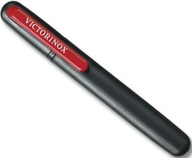 Фото 1/3 Точилка для пероч.ножей Victorinox Dual-Knife (4.3323) 140мм черный/красный блистер