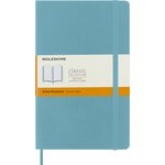 Блокнот Moleskine Classic Soft, 192стр, в линейку, мягкая обложка, голубой [qp616b35]