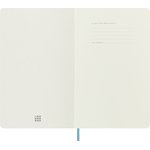 Блокнот Moleskine Classic Soft, 192стр, в линейку, мягкая обложка, голубой [qp616b35]