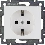 Legrand DIY Valena Бел Розетка 1-ая с/з с защитными шторками