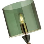 Odeon Light Абажур для высокой лампы TOWER бордовый/стекло 4889/1S